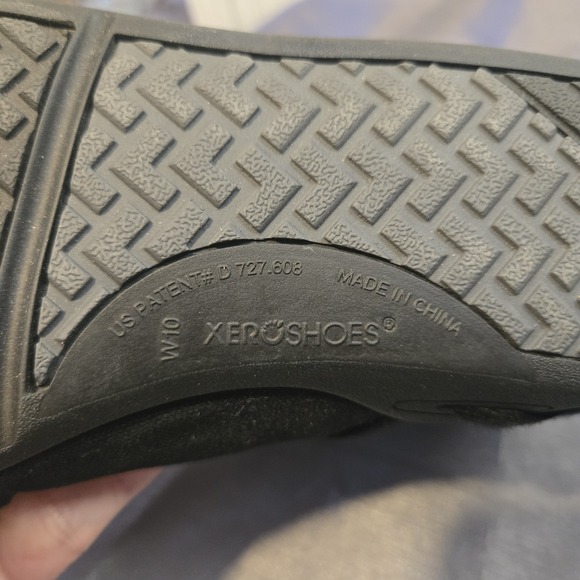 Xero Shoes Black Women 10 Vienna Canvas Barefoot Inspired Chelsea Ankle Boots - Picture 8 of 8